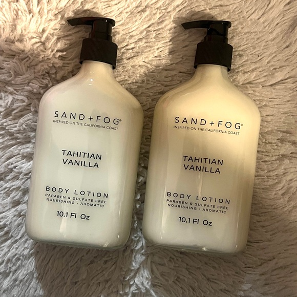 Sand + Fog Tahitian Vanilla Body Lotion x2 - Picture 1 of 4